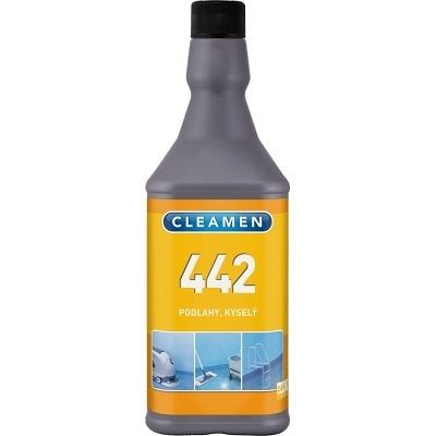CLEAMEN 442 podlahy, kyselý přípravek, 1 L