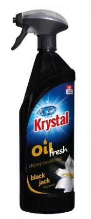 KRYSTAL olejový osvěžovač Black Jack fragrance s rozprašovačem 750 ml