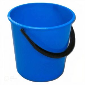 Kbelík 10 l, modrý, plast, bez výlevky