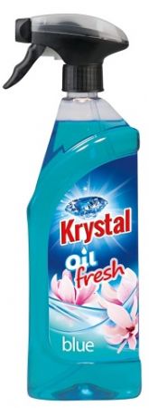 KRYSTAL olejový osvěžovač s rozprašovačem, modrý 750 ml