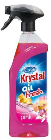KRYSTAL olejový osvěžovač s rozprašovačem, růžový 750 ml