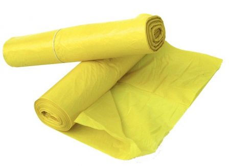 Pytel 80, 700x1100, žlutý, LDPE