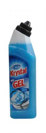 KRYSTAL WC gel modrý 750 ml