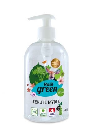 Real green tekuté mýdlo, 500 g