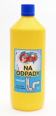 GO! na ODPADY tekutý 1l gel na čištění odpadů