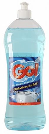 GO! OPLACHOVAČ A LESK do myček nádobí 1l