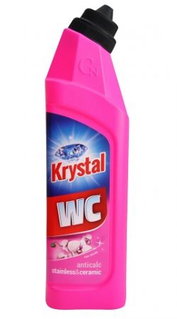 KRYSTAL WC kyselý na nerez a keramiku 750 ml