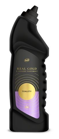 REAL GOLD WC čistič s luxusní vůní 750g