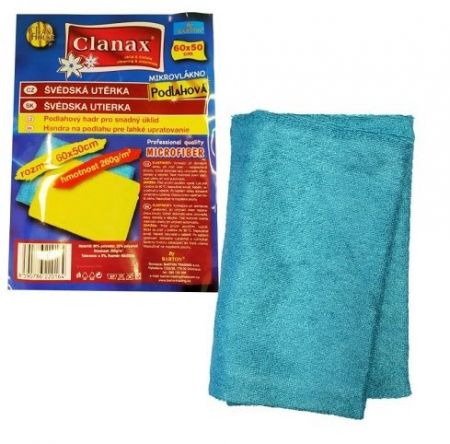 Hadr mycí mikrovlákno 50 x 60 cm 260 g modrý