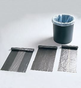 Sáček 500x600, 12mi, černý, HDPE