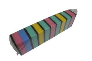 Houbička na nádobí 8,1 x 5, 5 x 2 ,8 cm 10 ks