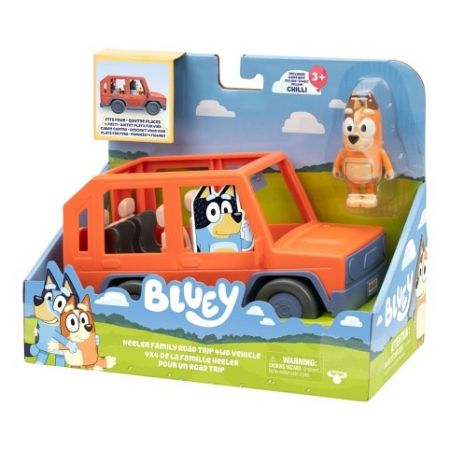 Rodinné auto Bluey + figurka