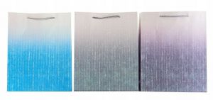 Dárková taška M 26x32x10cm-glitrová elegance