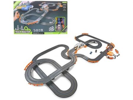 Autodráha s adaptérem, 850 cm, adapter/baterie