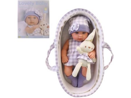 Panenka se zvířátkem 33 cm