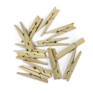 Kolíčky dřevěné 47mm přírodní                               