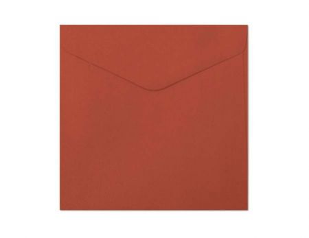 Ozdobné obálky Pearl - 16 x 16 cm, 150 g/m2, perleťové, červené, 10 ks 