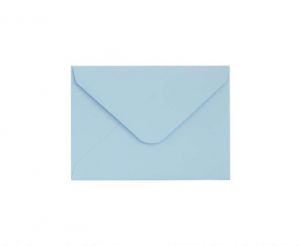 Ozdobné obálky Smooth - 7 x 10 cm, 130 g/m2, modré, 10 ks