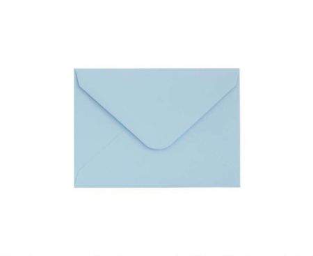 Ozdobné obálky Smooth - 7 x 10 cm, 130 g/m2, modré, 10 ks