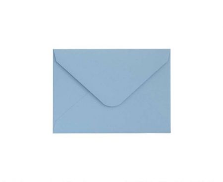 Ozdobné obálky Smooth - 7 x 10 cm, 130 g/m2, tmavě modré, 10 ks