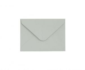 Ozdobné obálky Smooth - 7 x 10 cm, 130 g/m2, světle šedé, 10 ks