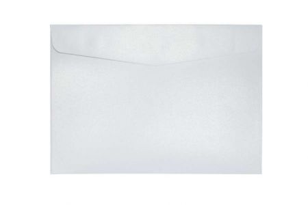 Ozdobné obálky Pearl - B5, 150 g/m2, perleťové, diamantově bílé, 10 ks