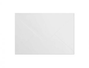 Ozdobné obálky Smooth - B6, 150 g/m2, bílé, 10 ks