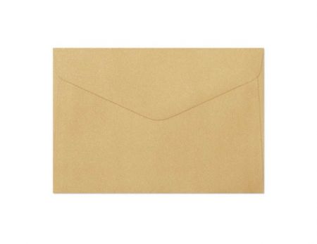 Ozdobné obálky Pearl - B6, 150 g/m2, perleťové, zlaté, 10 ks