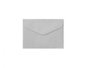 Ozdobné obálky Pearl - B7, 150 g/m2, perleťové, stříbrné, 10 ks