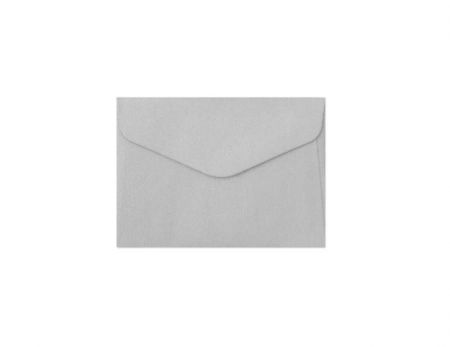 Ozdobné obálky Pearl - B7, 150 g/m2, perleťové, stříbrné, 10 ks                        