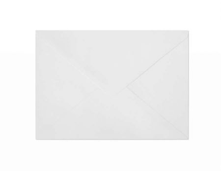 Ozdobné obálky Smooth - C5, 150g/m2, bílé, 10 ks                          