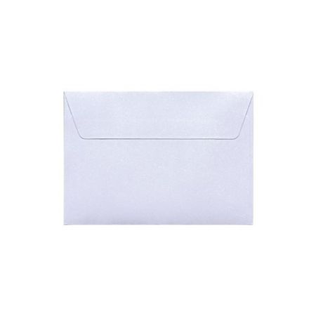 Ozdobné obálky Mika - C6, 120 g/m2, bílé se třpytkami, 10 ks                