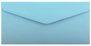 Ozdobné obálky Smooth - DL, 130 g/m2 modré 10 ks