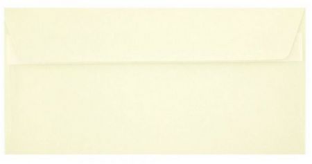 Ozdobné obálky Millenium - DL, 120 g/m2, metalické, krémové, 10 ks