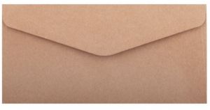 Ozdobné obálky Nature - DL, 120 g/m2, hnědé, 10 ks
