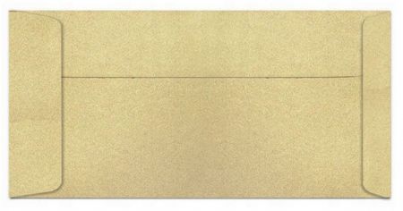 Ozdobné obálky Pearl - DL (KB), 120 g/m2, KB, perleťové, zlaté, 10 ks<br />