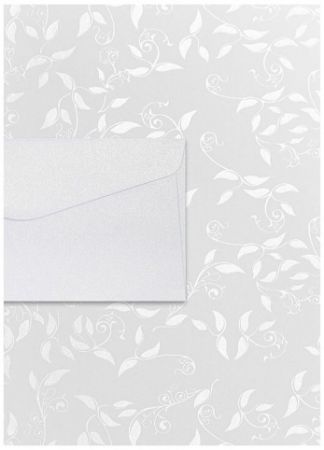 Dopisní sada - 10 obálek DL Pearl, 20 listů papíru A4 Liana, sada 30 ks          