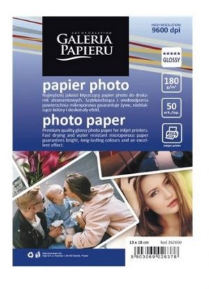 Fotopapír lesklý 180g 13X18cm balení 50ks