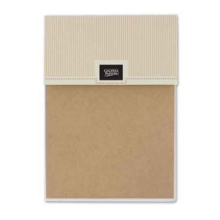 Papír  samolepící KRAFTOVÝ A4 balení 10ks                                   