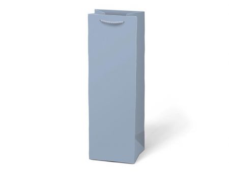 Taška MFP dárková T12 kraft 120x360x90 modrá světlá