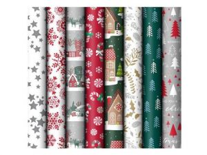 Balicí papír vánoční role 500x70 mix č. 15