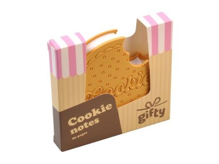 Gifty - Notes 90x90mm - cookie