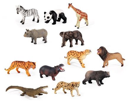 Zvířátko safari měkké