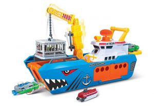 Loď lov žraloků set