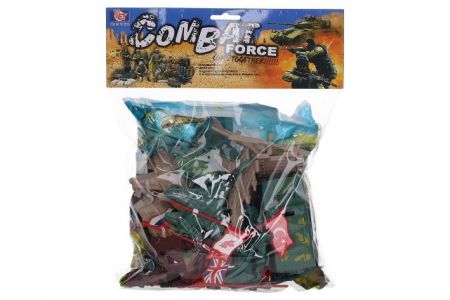 Vojáci figurky set 55 ks 5 cm