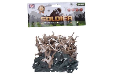 Vojáci figurky set 48 ks 7 cm