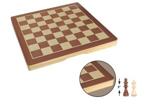 Šachy dřevěné 39cm