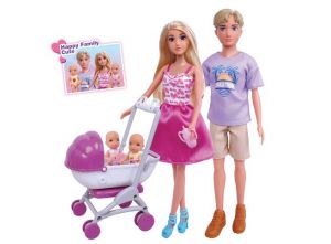 Panenka s rodinou 30 cm