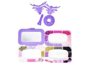 Tvorba náramků set s krabičkou 19x13x10 cm