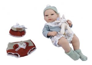 Miminko s doplňky 40cm